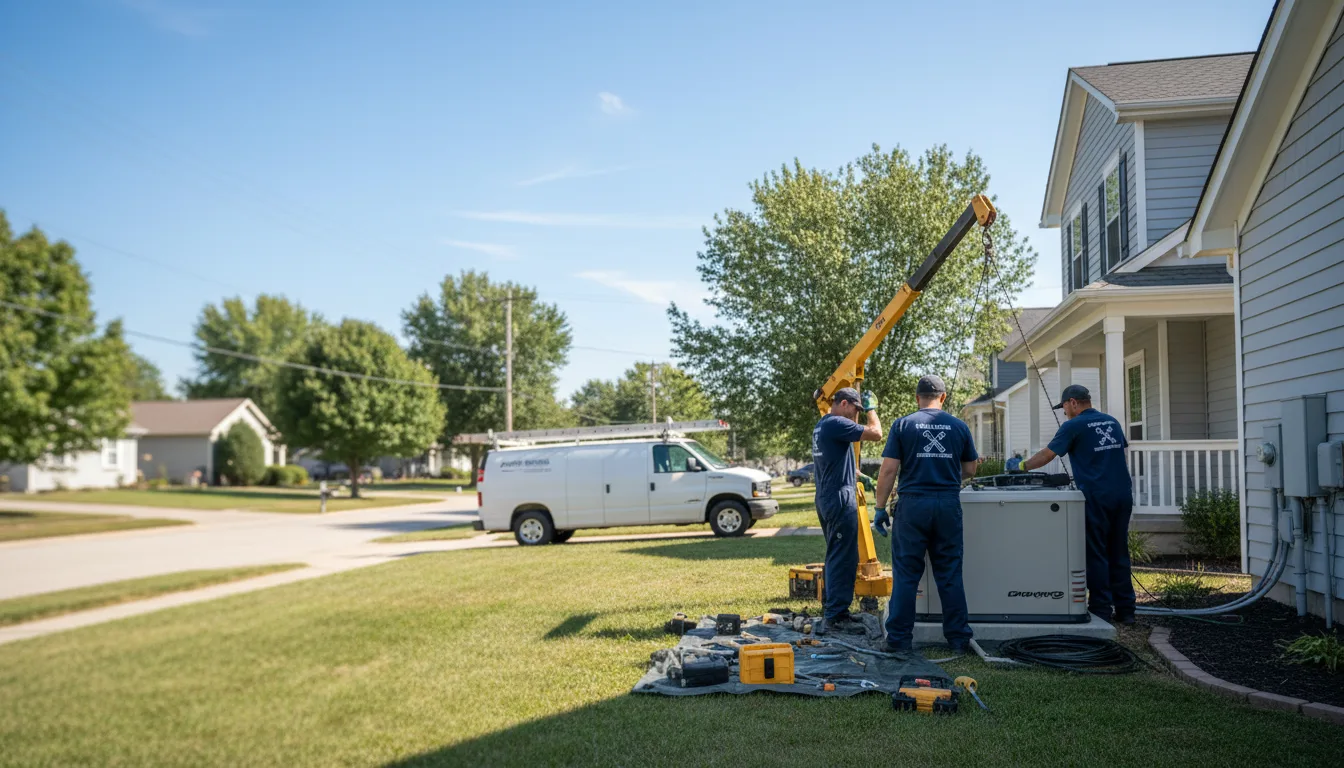 Generator Installation in Ledbetter, TX near me
